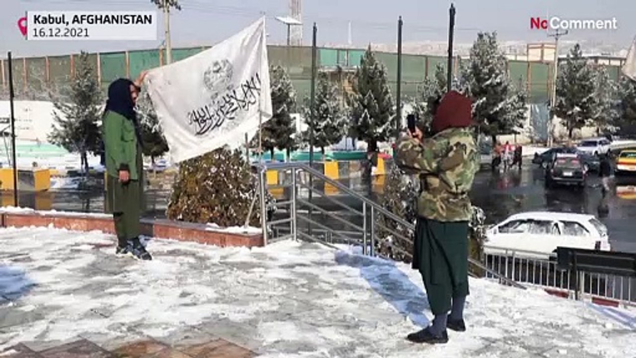 Schnee in Kabul: Der erste Winter unter den Taliban