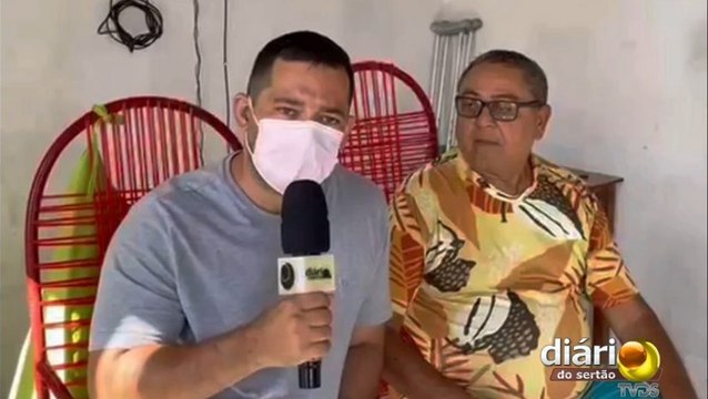 Prestes a ficar totalmente cego, idoso de Pombal faz apelo por ajuda para receber transplante