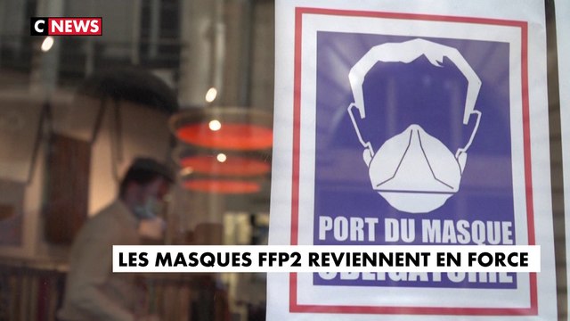 Les masques FFP2 reviennent en force