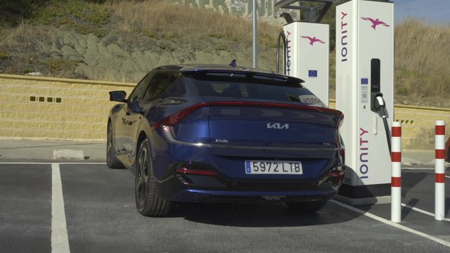 The new Kia EV6 Ionity Charging