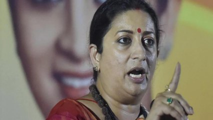 Download Video: Karnataka: Smriti Irani lashes out at Congress MLA