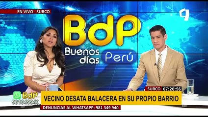 Surco: inquilino desata balacera cuando propietaria lo desaloja