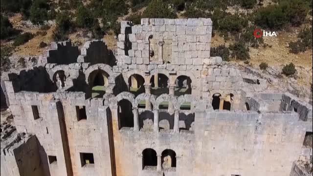 Alahan Manastırı Mersin turizminin yeni gözdesi