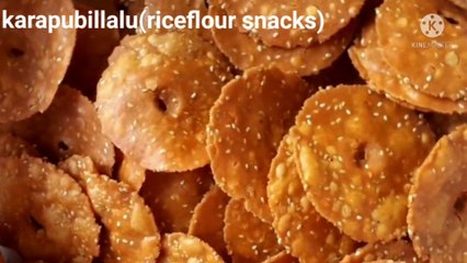 KARAPUBILLALU/RICEFLOURSNACKS/కారపుబిళ్ళలు/చెక్కలు/సంక్రాంతి స్పెషల్ పండుగ అప్పలు/easy and tasty crispy snacks