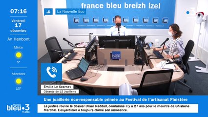 Emilie Le Scornet, joaillière "éco-responsable" à Brest