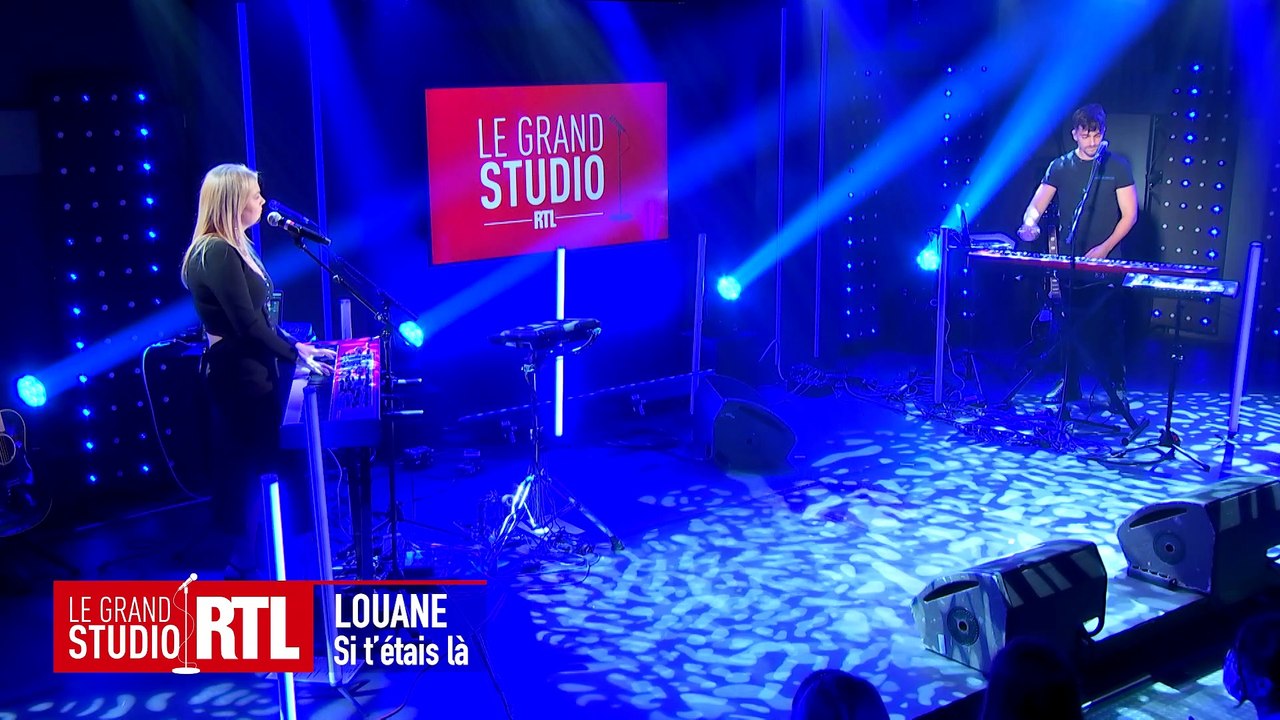 Louane interprète "Si t'étais là" dans "Le Grand Studio RTL"