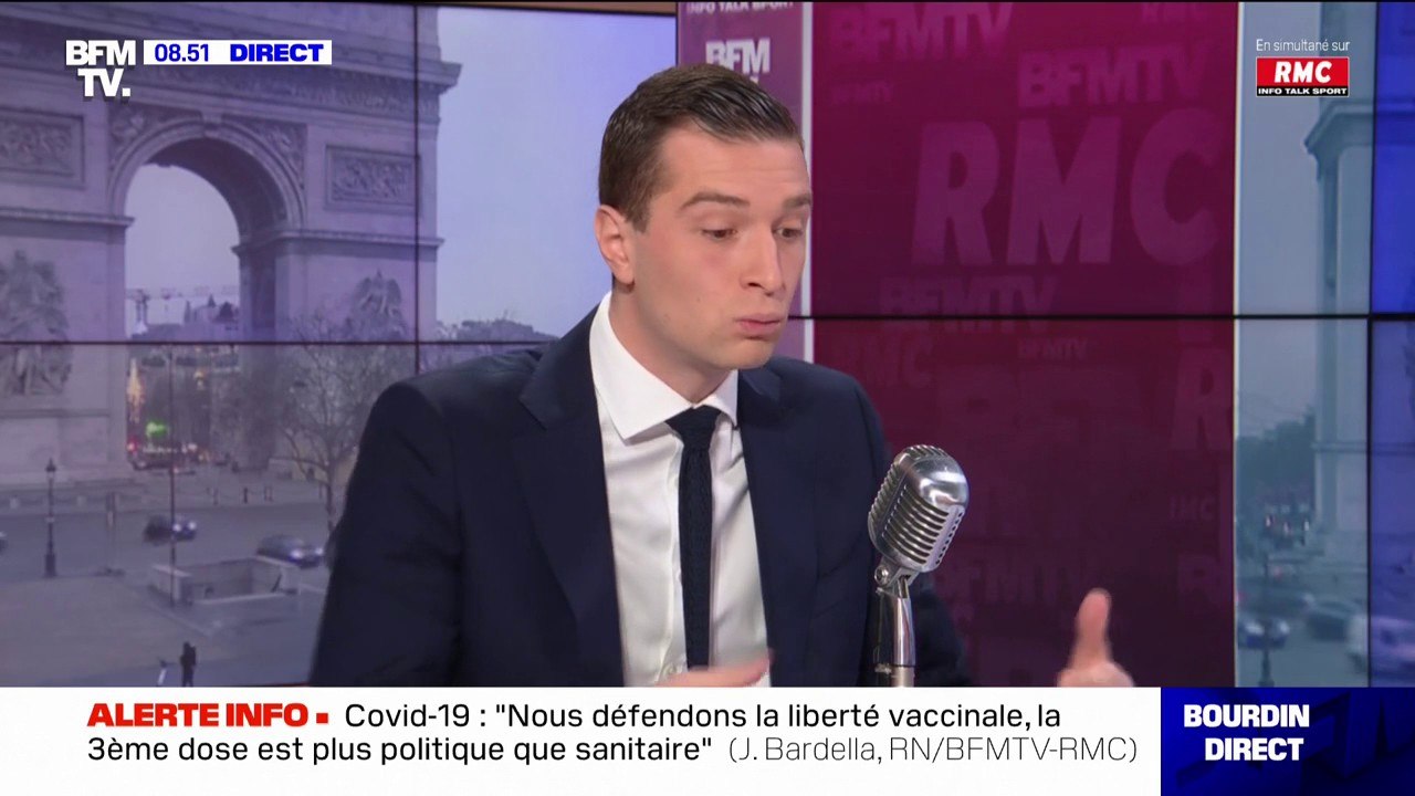 Jordan Bardella dit "oui" à l'ouverture du gazoduc Nord Stream 2