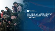 Kim Jong-Un Larang Rakyat Korea Utara Tertawa 11 Hari, Ada Apa? | Katadata Indonesia