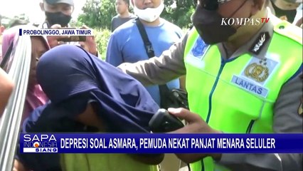 Pemuda Nekat Naik ke Menara Seluler Usai Hubungan Asmaranya Kandas