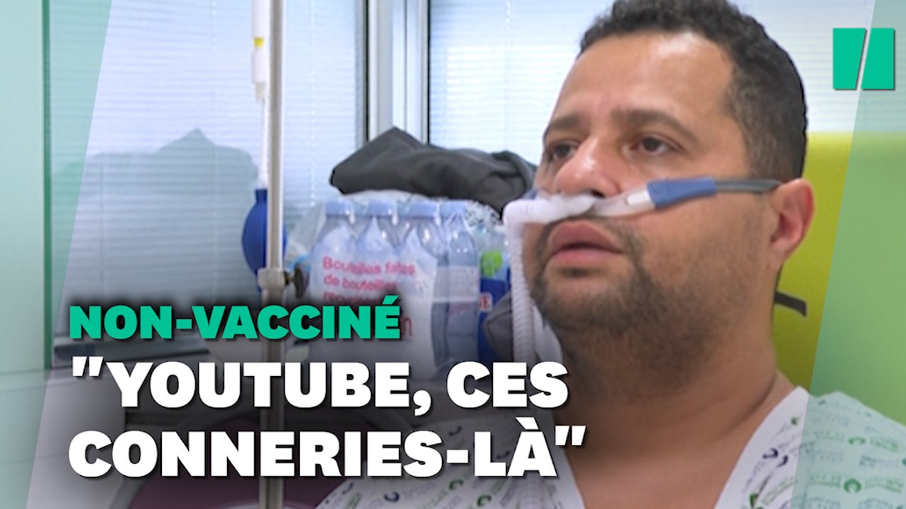 En réanimation et sous oxygène, ce non-vacciné évoque sa prise de conscience