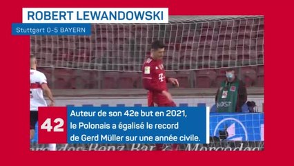 16e j. - Lewandowski, Haaland, Schick : 3 buteurs, 3 stats