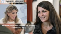 Macarena Olona (VOX) vapulea a la ‘mafiosa’ Yolanda Díaz (PCE)