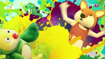 생방송 우리집 유치원 - 단추로 알록달록 꽃밭을 만들어요_#003