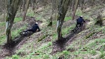 'Rider's cycle run on new forest trail is full of 'thrills & spills''