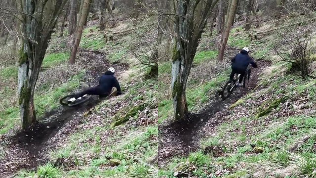 'Rider's cycle run on new forest trail is full of 'thrills & spills''