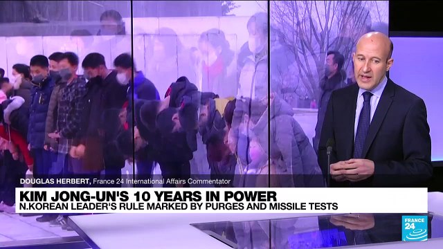 North Korea's Kim Jong Un marks 10th anniversary of father's death