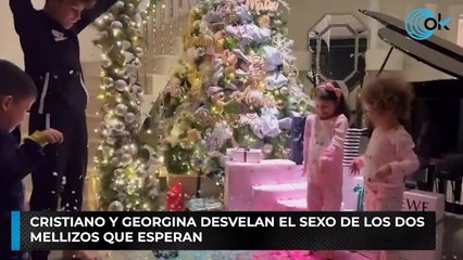 Cristiano y Georgina desvelan el sexo de los mellizos que esperan