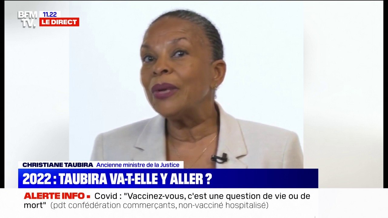 Christiane Taubira "envisage d'être candidate à l'élection présidentielle"