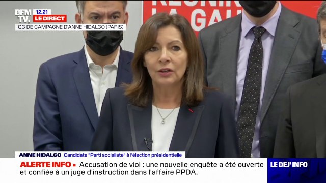 Anne Hidalgo: Mon message à l'ensemble des candidates et candidats de la gauche c'est: 'débattons'