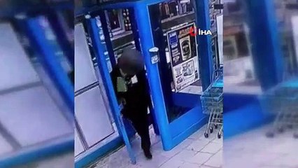 Bursa’da elektrikli soba hırsızlığı kamerada