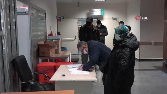 Kırklareli'nde hatırlatma dozu yoğunluğu