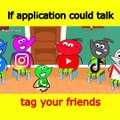 This funny video is about what if all social media apps were humans like tiktok, youtube, instagram, whatsapp and facebook