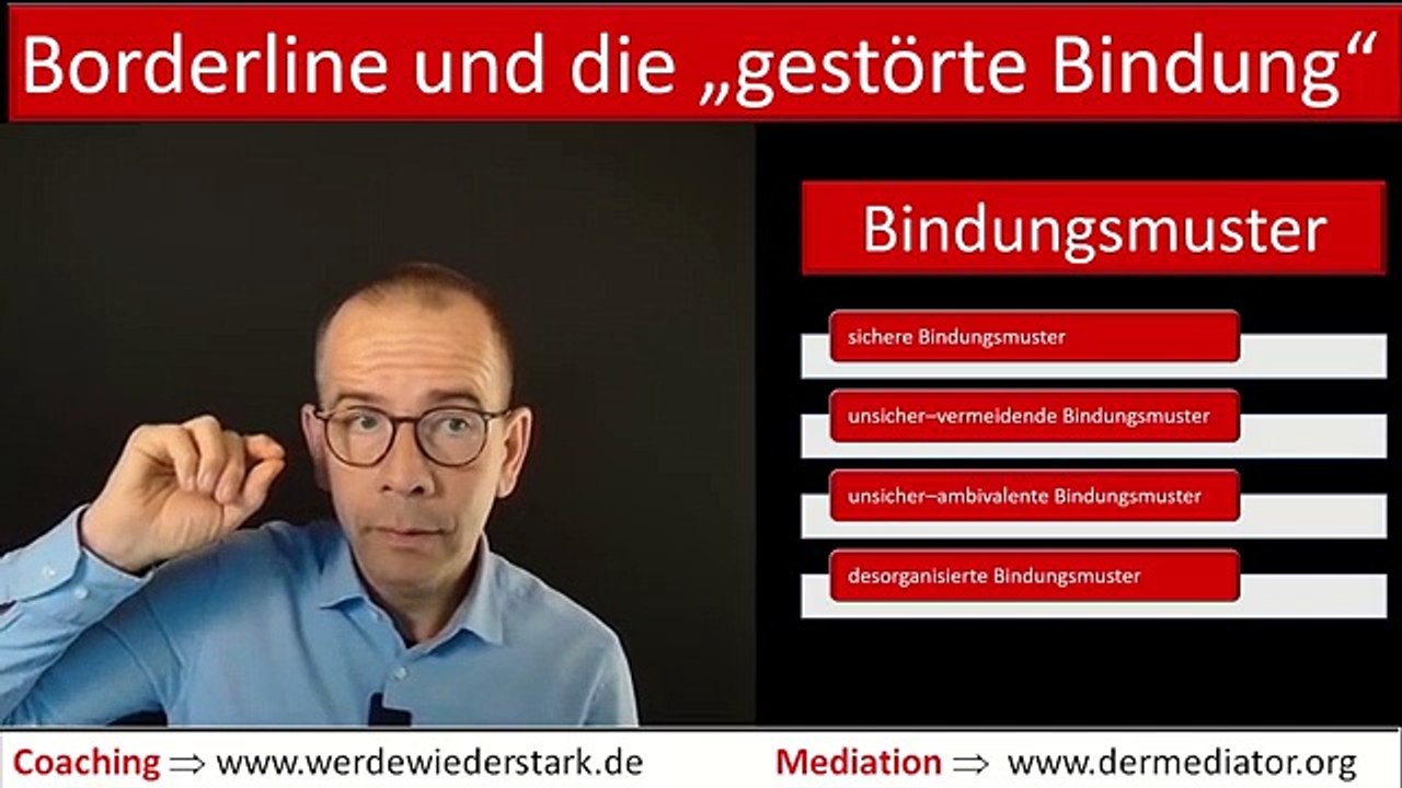 Borderline und die Bindungsstörung - Wenn die Kindheit bereits verkorkst ist