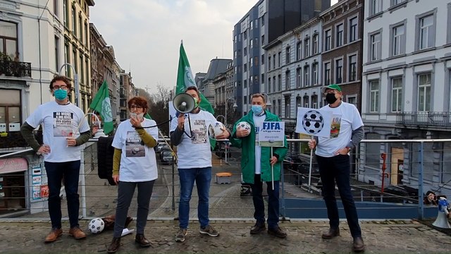 Coup d'envoi de la campagne Qatarstrophe pour le respect des droits humains au Qatar