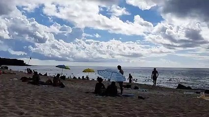 Tornade au large de Boucan Canot