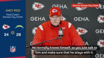 Descargar video: Reid lauds Mahomes as 'one of the greatest' after Chargers win