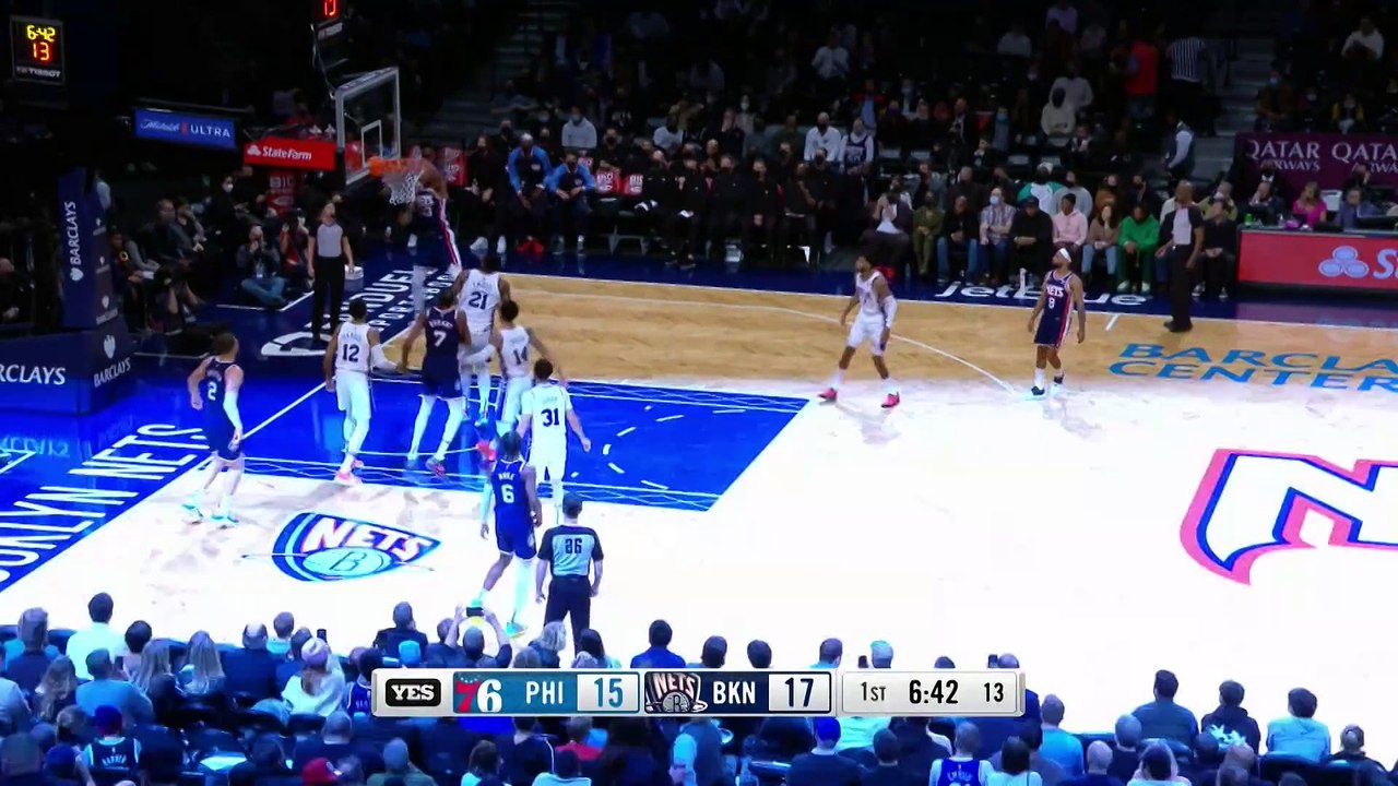 Highlights: Brooklyn-Sieg gegen 76ers dank Durant
