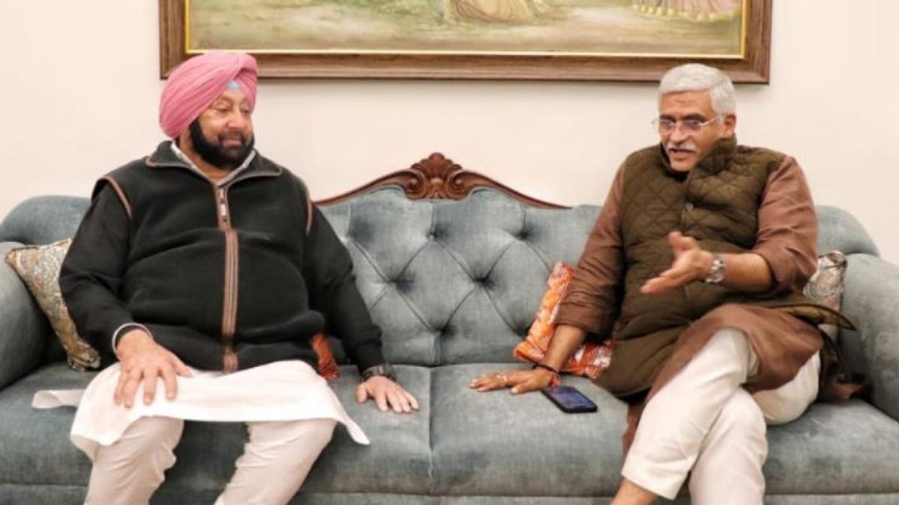 Amarinder Singh announces alliance with BJP for...