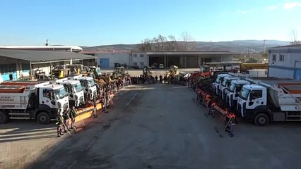 İnegöl Belediyesi kışa hazır