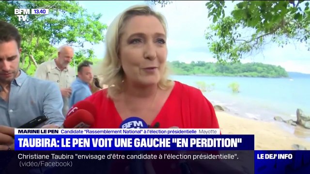 Marine Le Pen: Je crois que la gauche est totalement en perdition, ils ne savent plus du tout comment sortir de cette spirale
