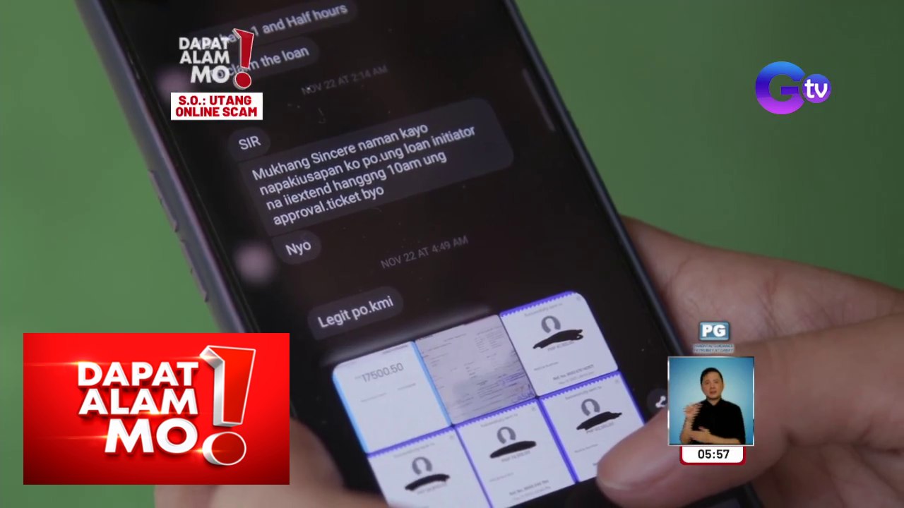 Dapat Alam Mo!: Online utang, scam pala?!
