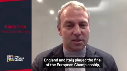 Flick, Mancini excited by Nations League draw