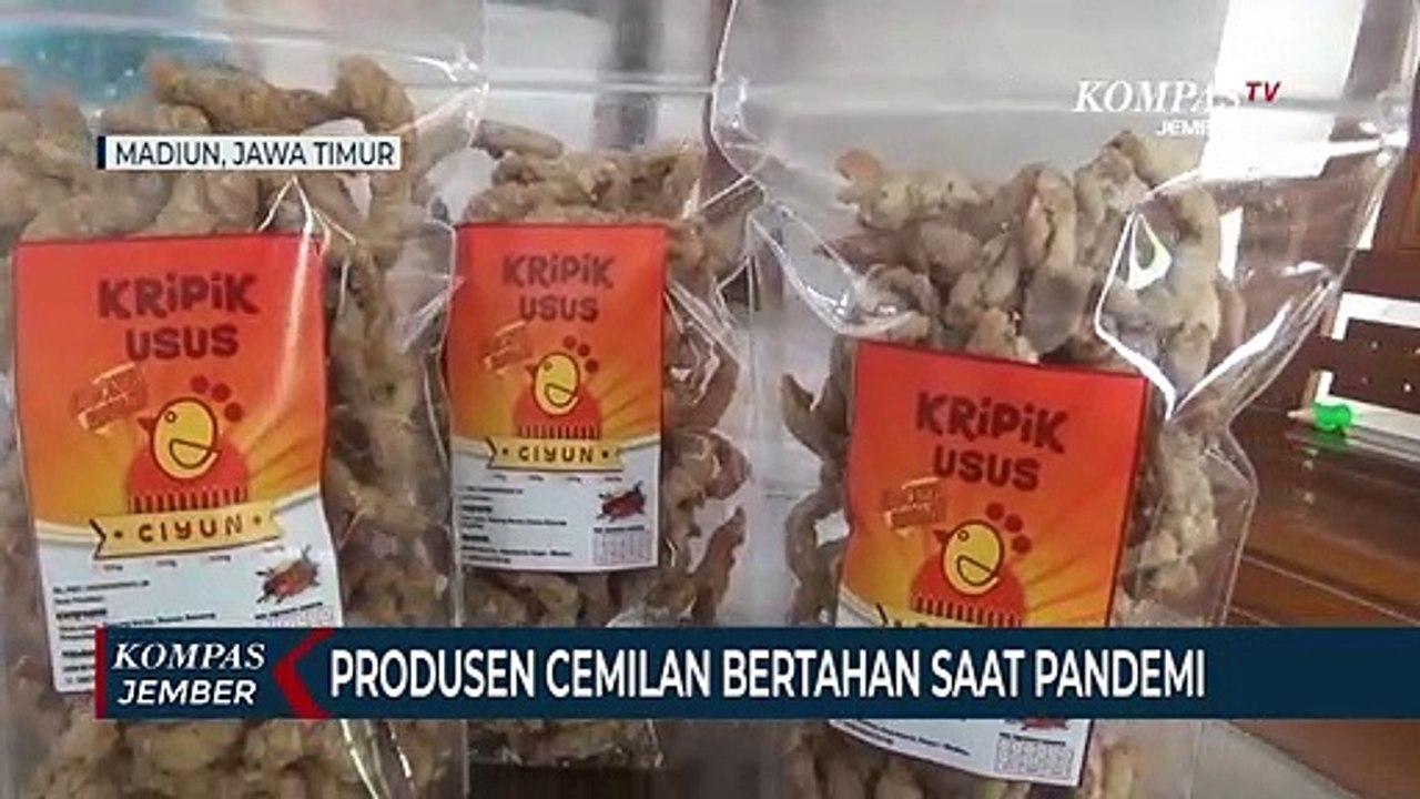Strategi Produsen Makan Ringan Rumahan Bertahan Saat Pandemi Covid-19