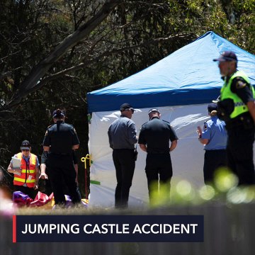 Australia mourns deaths of 5 school children from jumping castle accident