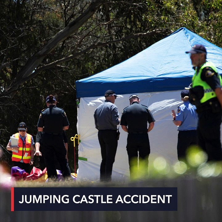 Australia mourns deaths of 5 school children from jumping castle accident