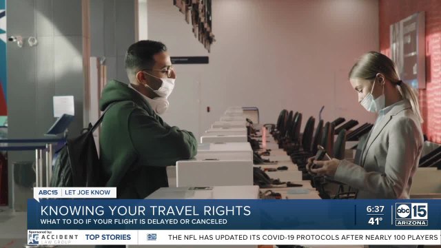 What to do if your flight is delayed or canceled