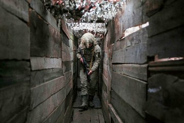 Ukrainische Soldaten setzen Hoffnung auf Nato