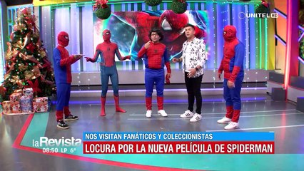 Humor: Fanáticos llegaron hasta La Revista asegurando ser Spiderman
