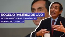 Rogelio Ramírez de la O intercambió ideas económicas con Pedro Castillo