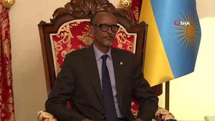 Cumhurbaşkanı Erdoğan, Ruanda Cumhurbaşkanı Paul Kagame ile görüştü