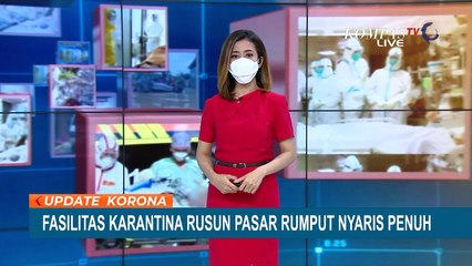 Terus Bertambah! 4.521 dari 5.454 Kapasitas Karantina Covid-19 Rusun Pasar Rumput Sudah Terisi