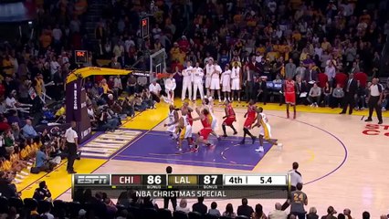 NBA History: Derrick Rose hits the Game-Winner vs the Lakers