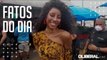Camilla de Lucas desembarca em Belém para gravar campanha publicitária no Ver-o-Peso