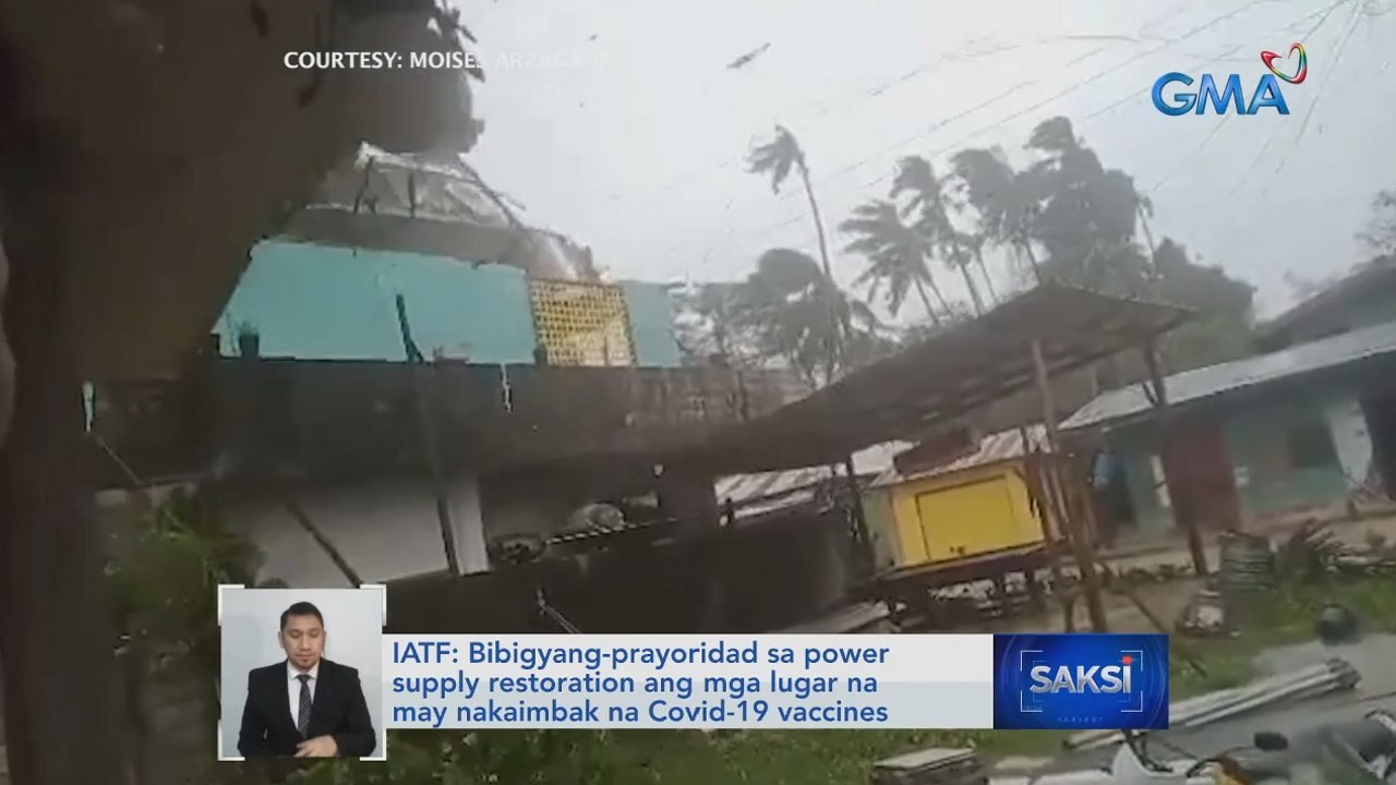 IATF: Bibigyang-prayoridad sa power supply restoration ang mga lugar na may nakaimbak na Covid-19 vaccines | Saksi