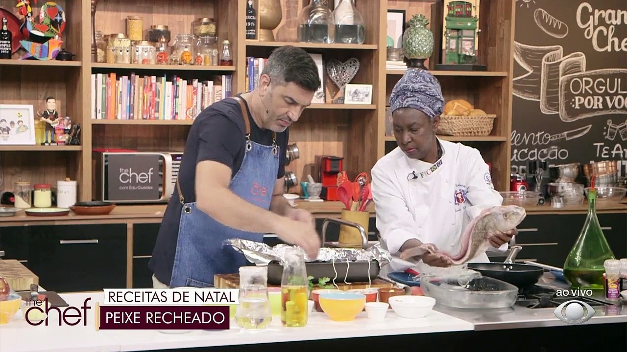 Peixe recheado