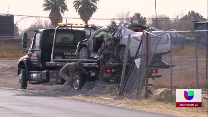 Hombre muere tras impactar su auto contra una casa de El Paso